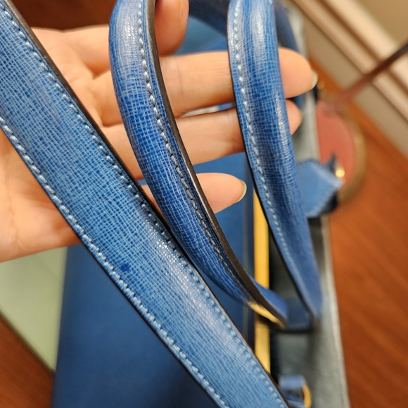 Fendi Elite Shopper 2Jours Teal Bag - Picture 9 of 12